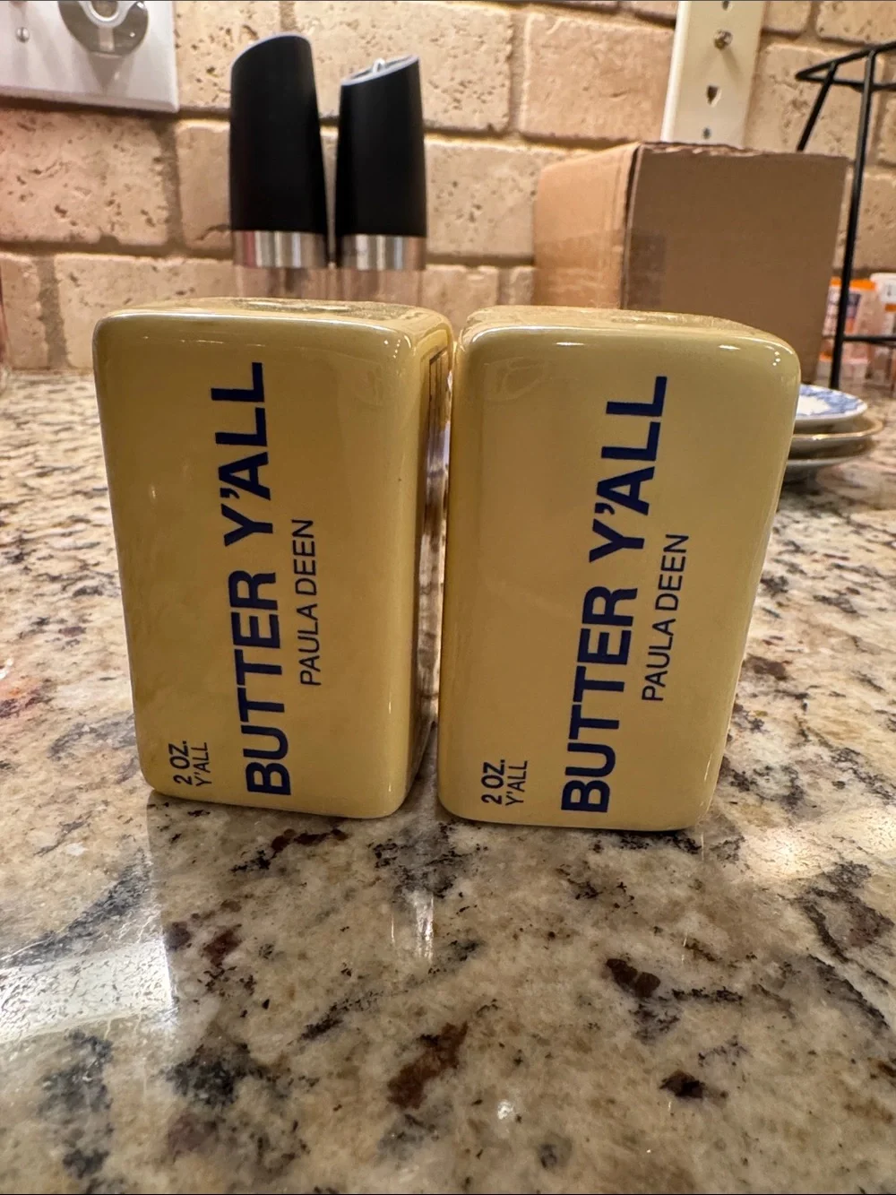 Butter Y’all Salt & Pepper Shakers-Paula Deen